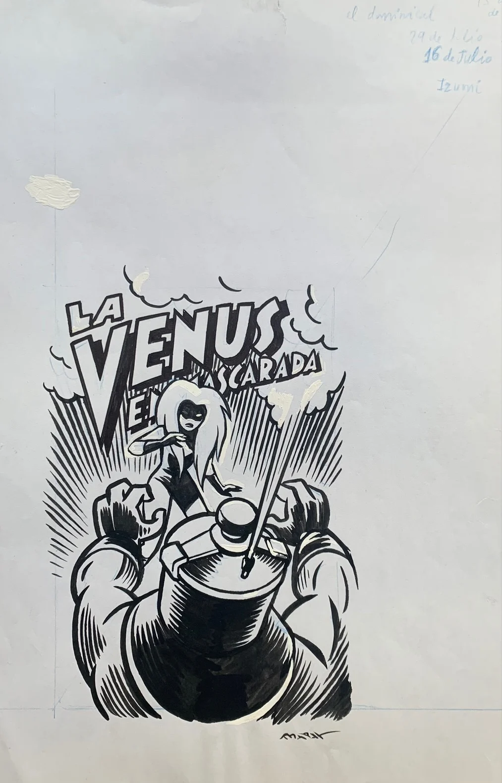 Venus Enmascarada 8 Páginas