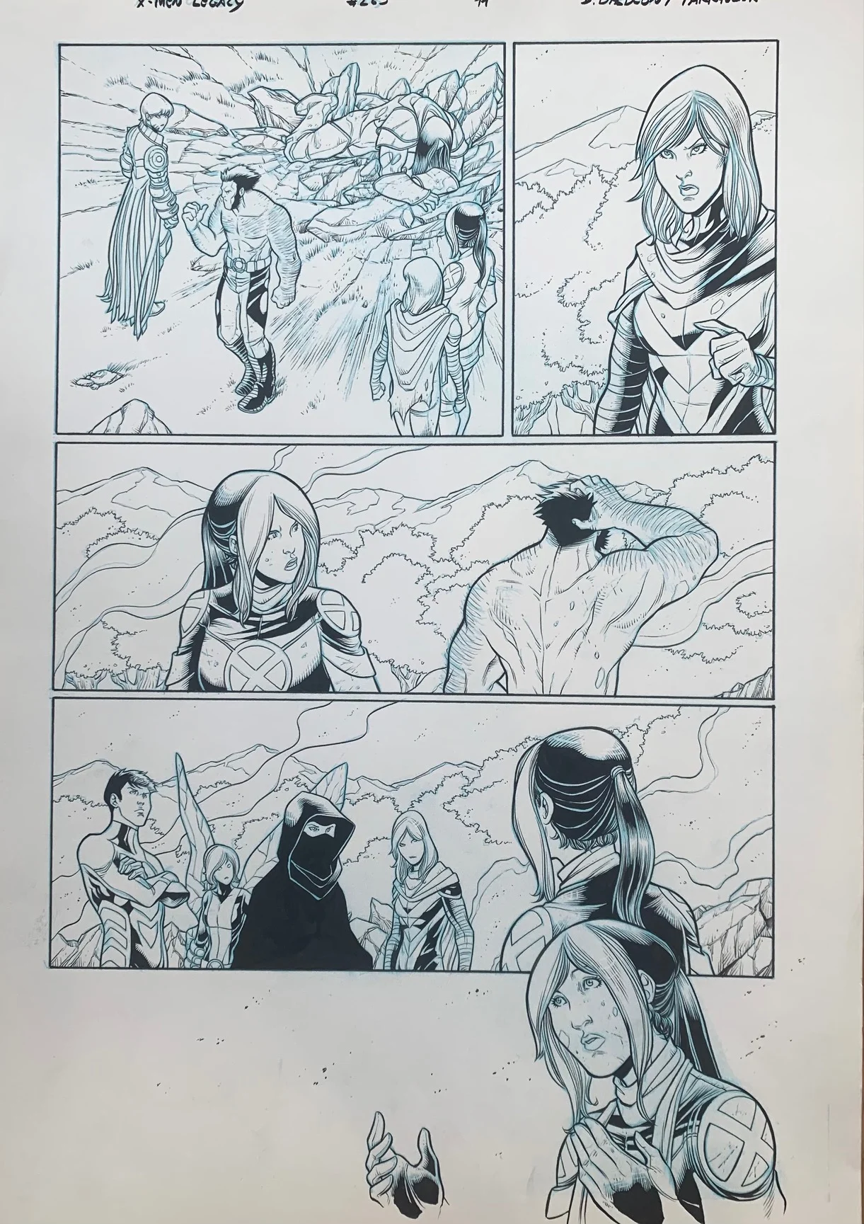 X-Men Legacy (2 pages)
