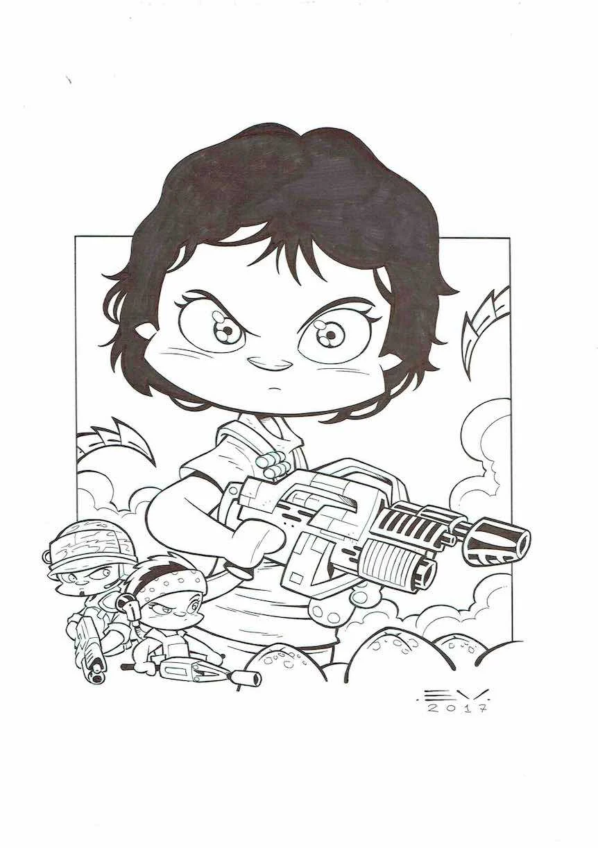 Pin Up Ripley