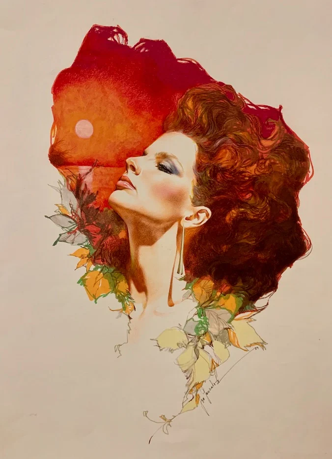 Woman in love
