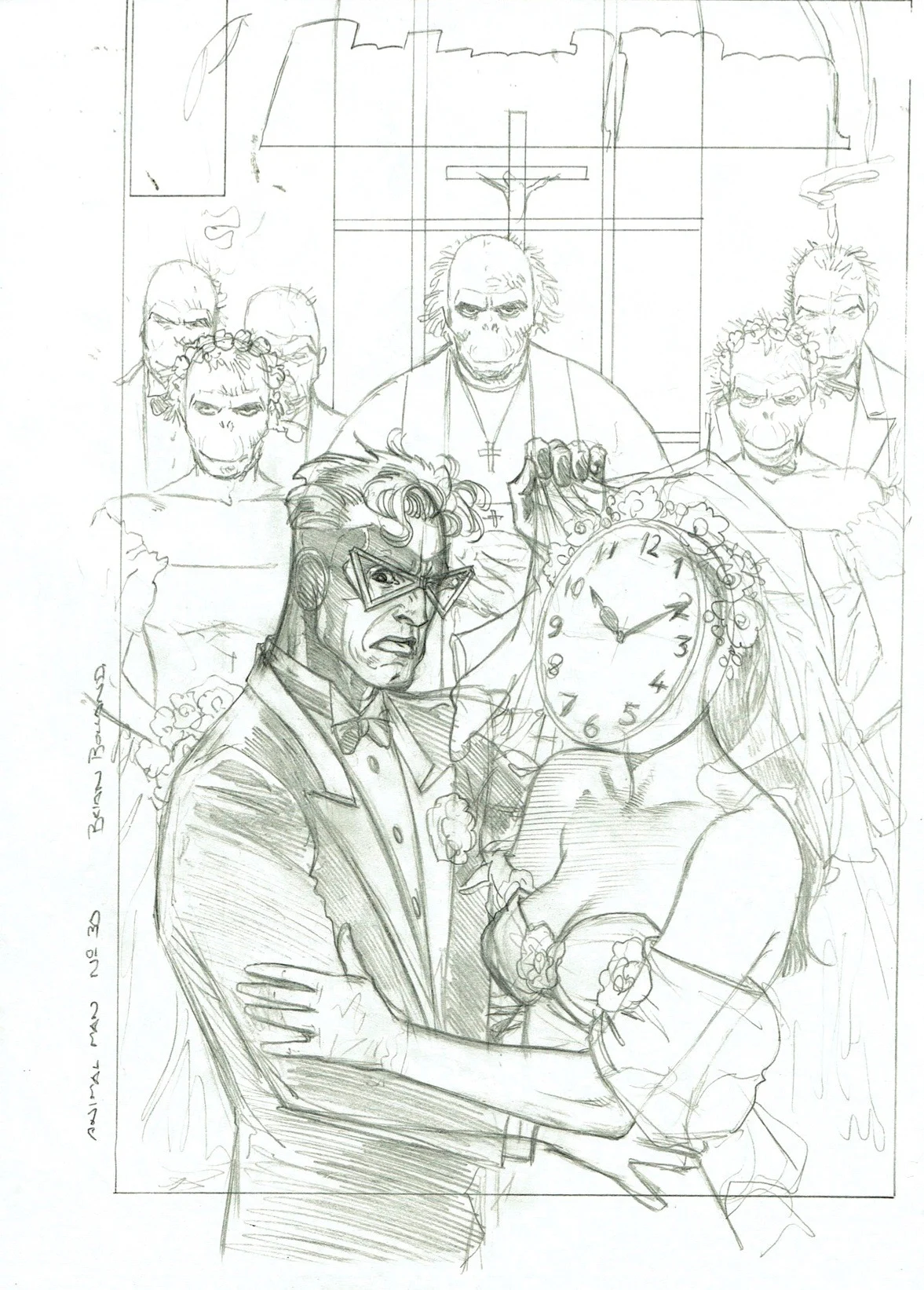Animal Man Cover Studio