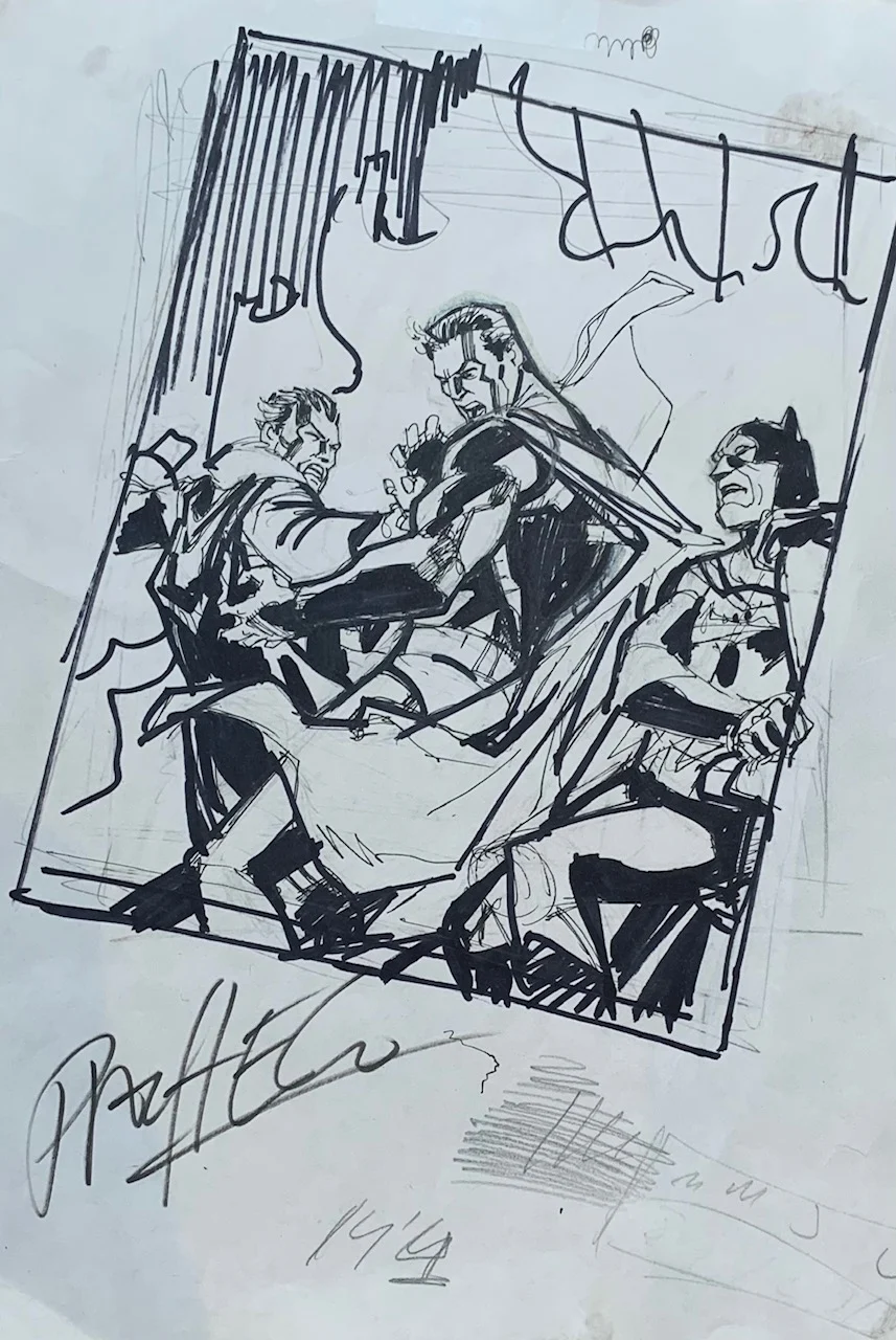 Batman Cover studio