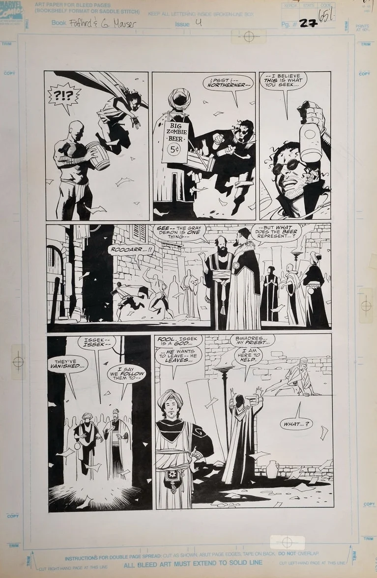 Fafhrd and the gray Mouser