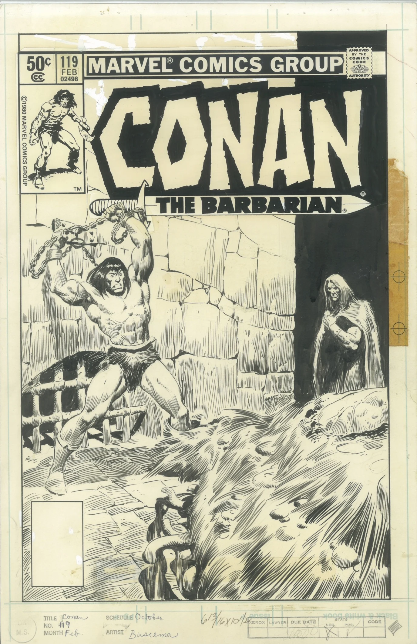 Conan The Barbarian Cover 2