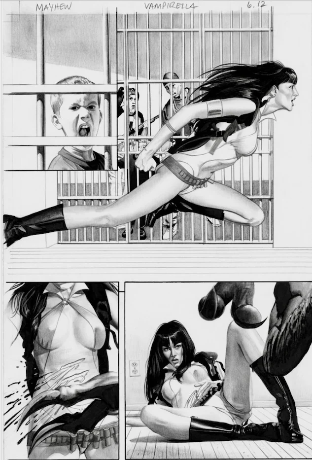 Vampirella Double page