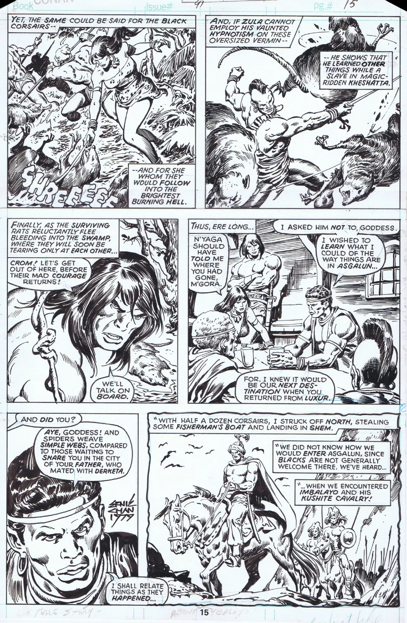 Conan the barbarian (Belit)