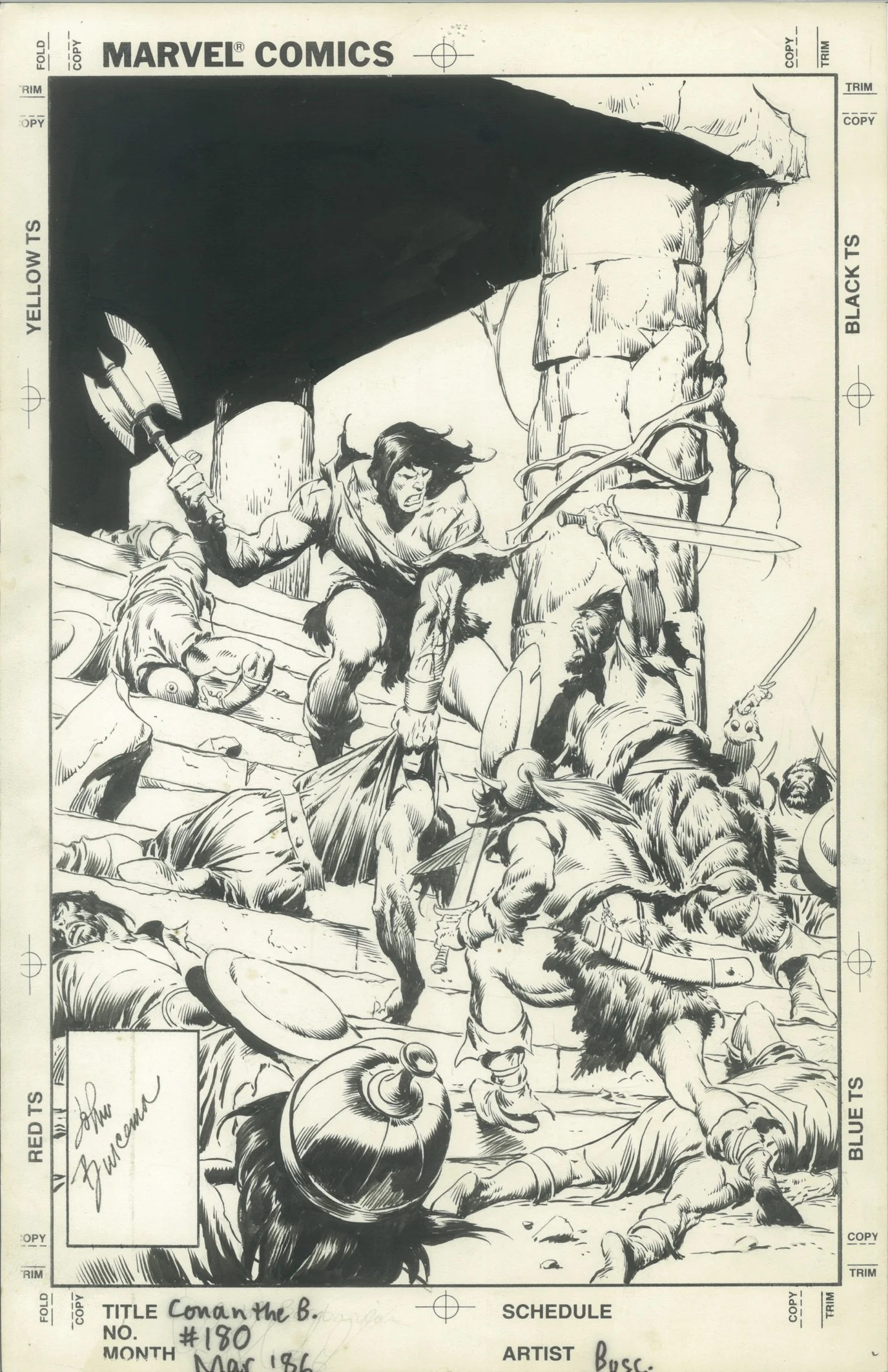 Conan The Barbarian Cover 3