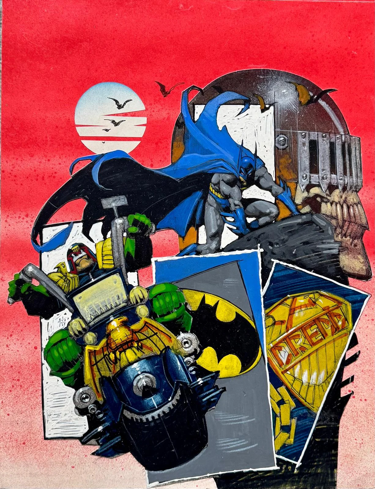 Batman Dredd Cover 1991
