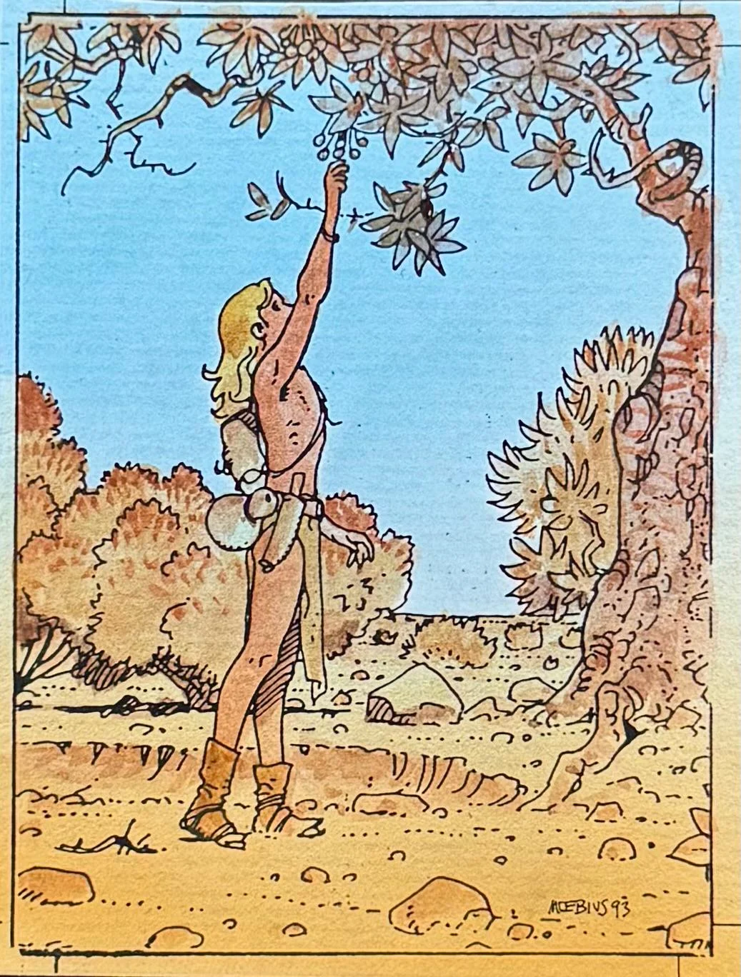 Trading Card Moebius